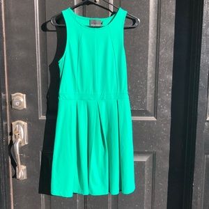 Cynthia Rowley Green small flare dress
